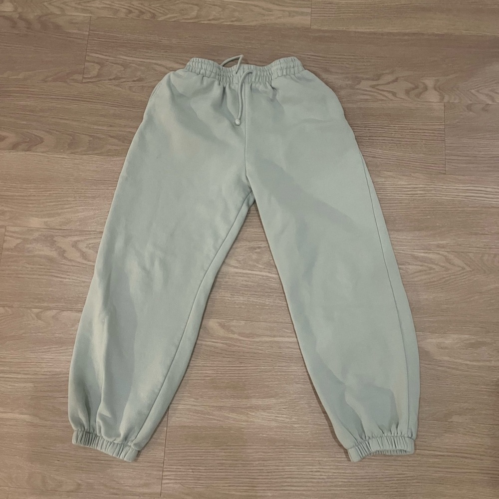 Zara Ligh Green Sweat pants